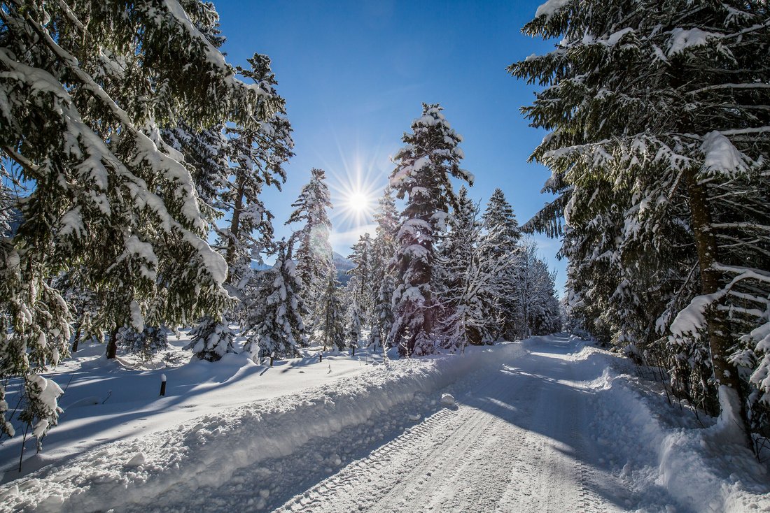 Winterlandschaft Inzell