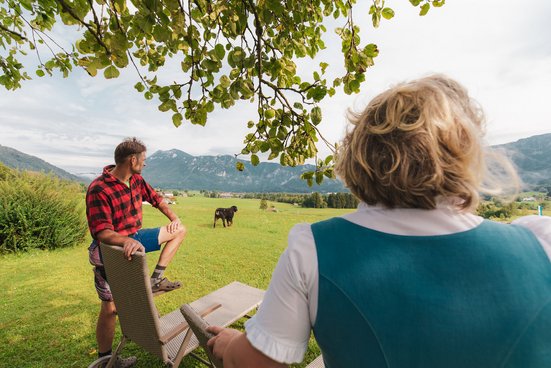 Gastgeberpaar auf dem Wimmerhof in Inzell