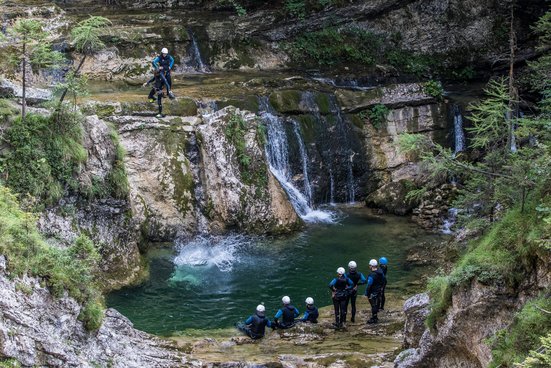 Canyoning in der Fischbachklamm