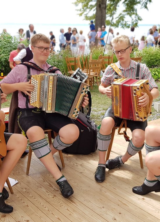 Das Ziachduo Rampersberger und Wallner