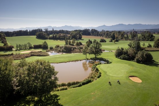 Draufsicht Golfclub Höslwang