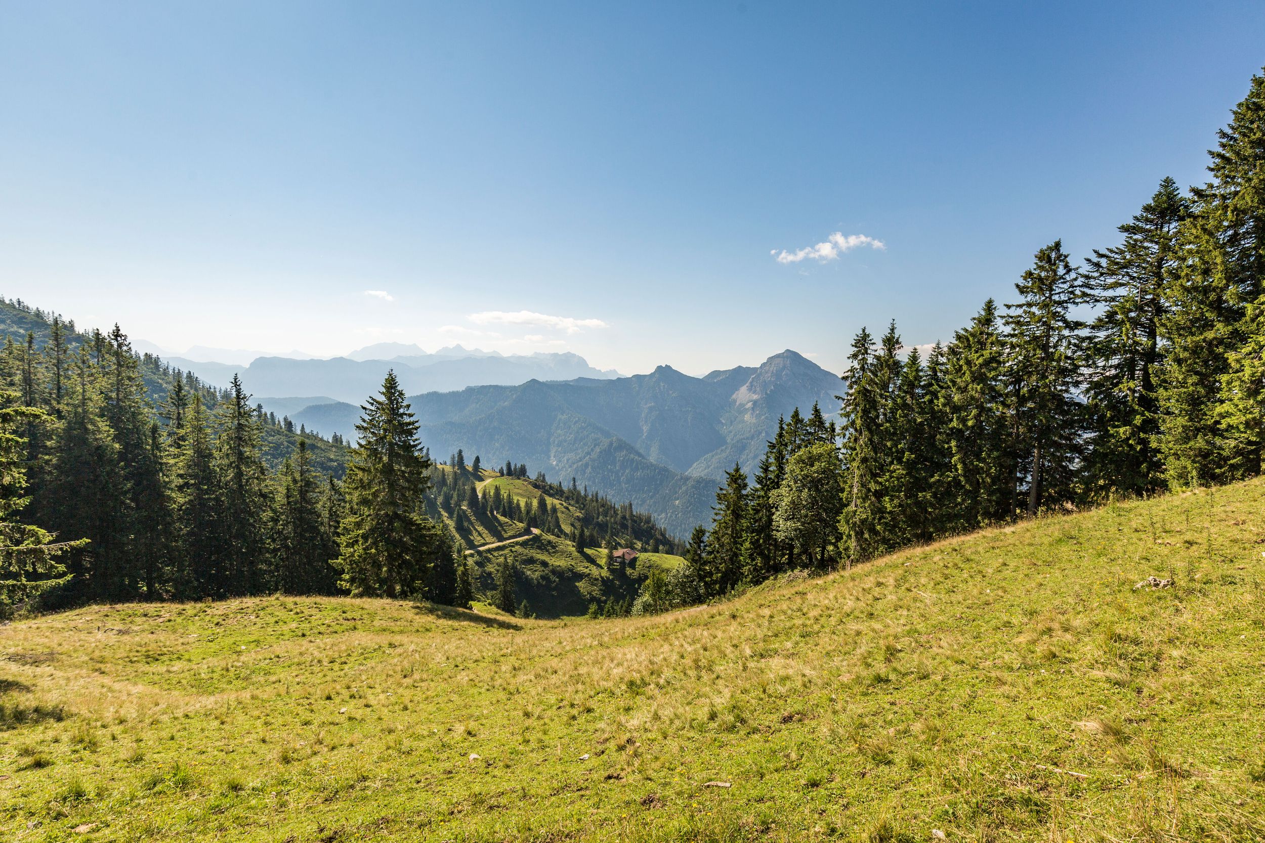 Blick vom Rauschberg in Ruhpolding